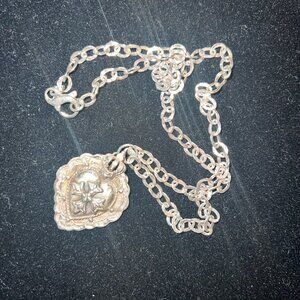 Sterling pendant necklace